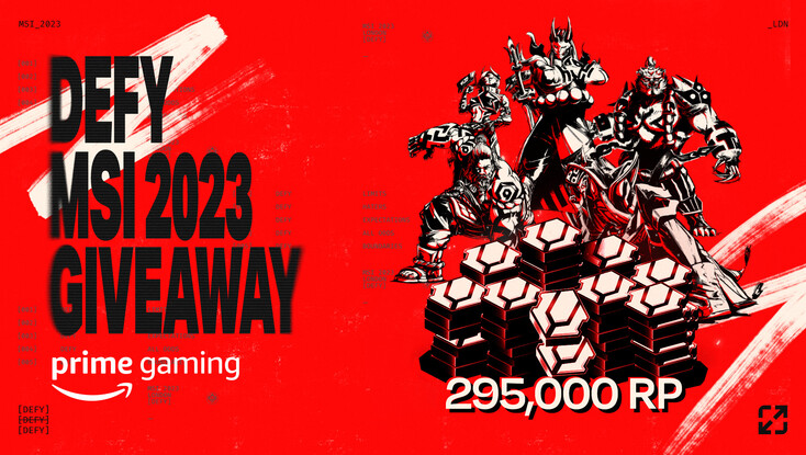 Prime Gaming Presents: League of Legends MSI 2023 Giveaway by Surf!